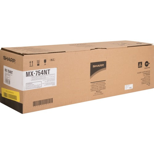 Sharp SHRMX754NT Original Laser Toner Cartridge - Black - 1 Each