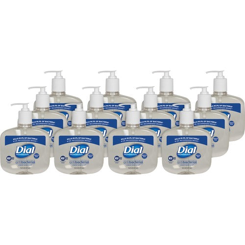 Dial DIA80784 Sensitive Skin Antibacterial Liquid Hand Soap
