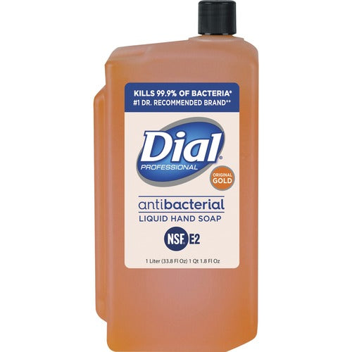 Dial DIA84019 Gold Antibacterial Liquid Hand Soap Refill