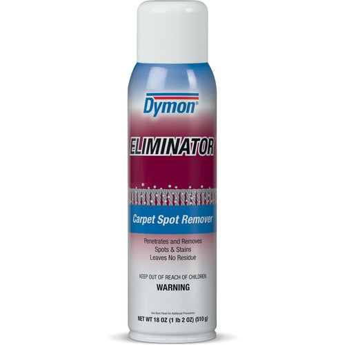 Dymon ITW10620CT Eliminator Carpet Spot Remover/Cleaner - Aerosol - 0.16 Gal (20 Fl Oz) - 12 / Carton - Red