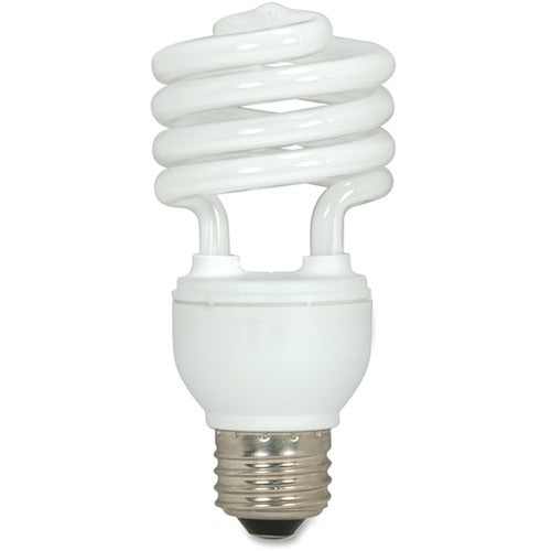 Satco SDNS6271CT 18W T2 2700K Spiral CFL Bulb