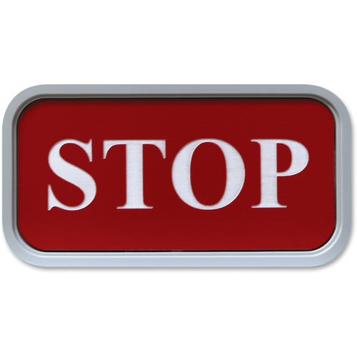 Xstamper XSTG42 Designer Framed Wall/Door Sign