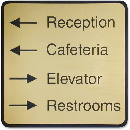 Xstamper XSTG70 Designer Framed Wall/Door Sign