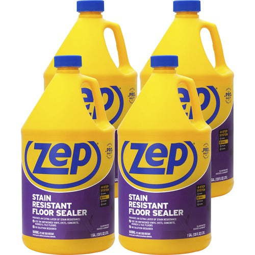 Zep ZPEZUFSLR128CT Stain-Resistant Floor Sealer