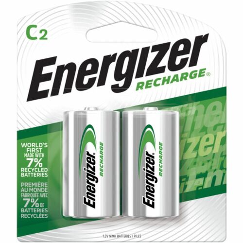 Energizer EVENH35BP2CT Recharge Universal Rechargeable C Battery 2-Packs