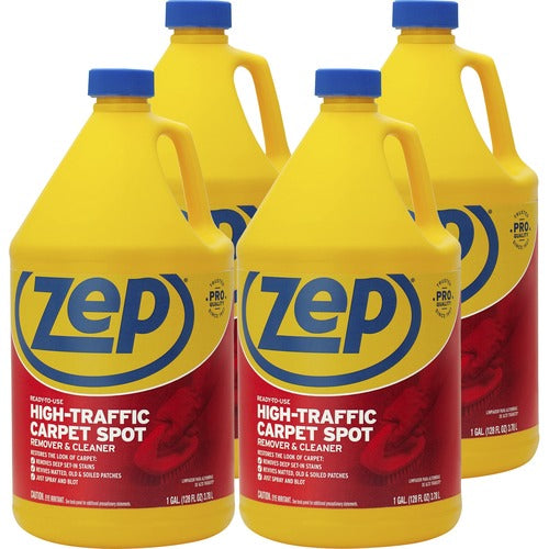Zep ZPEZUHTC128CT High-Traffic Carpet Spot Remover & Cleaner