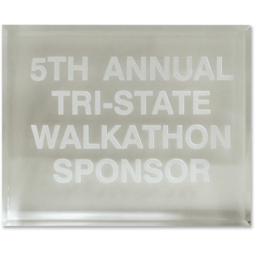 Xstamper XSTA82 Trinity Paperweight Acrylic Award