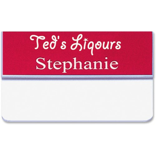 Xstamper XSTJ42 Pocket Name Badge With Logo