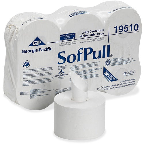 SofPull GPC19510 Centerpull High-Capacity Toilet Paper