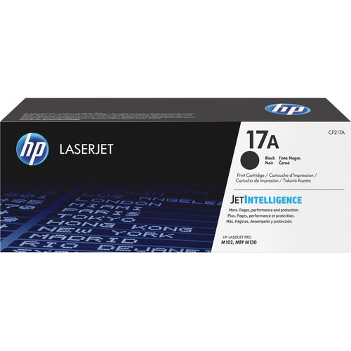 HP HEWCF217A 17A Original Standard Yield Laser Toner Cartridge - Black - 1 Each