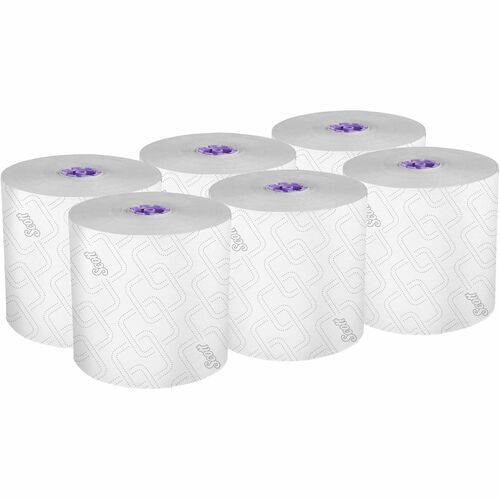 Scott KCC02001 Essential High Capacity Hard Roll Paper Towels with Absorbency Pockets