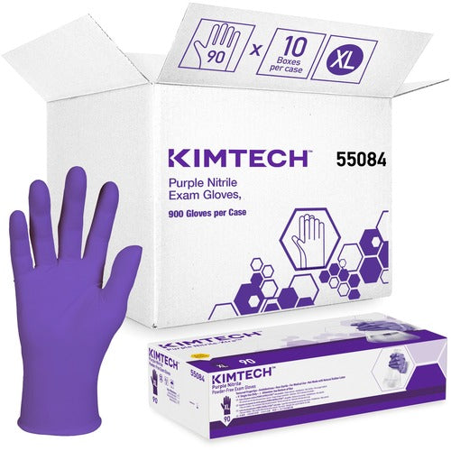 KIMTECH KCC55084CT Purple Nitrile Exam Gloves