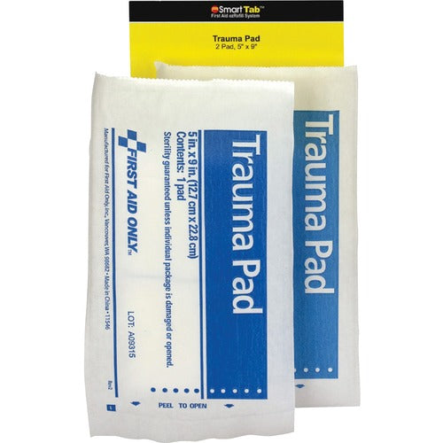 First Aid Only FAOFAE6024 SmartCompliance Refill Trauma Pads