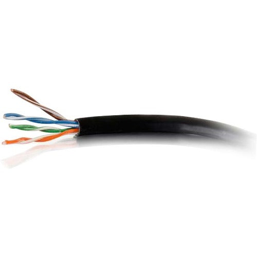 C2G CGO56027 1000ft Cat6 Bulk Ethernet Cable - Riser CMR-Rated, UTP - Black