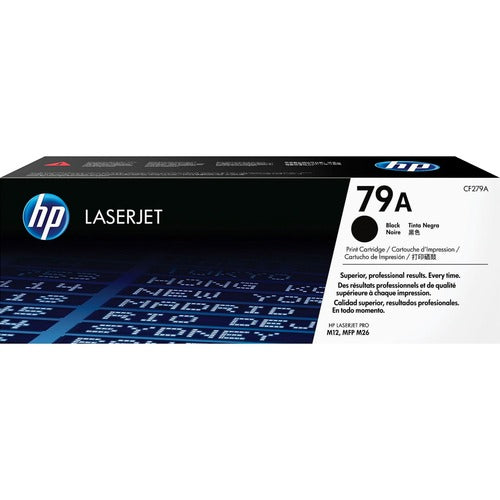 HP HEWCF279A 79A Original Laser Toner Cartridge - Black - 1 Each