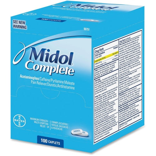 Midol ACM90751 Complete Pain Reliever Caplets