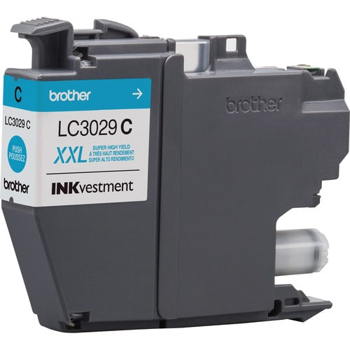Brother BRTLC3029C INKvestment LC3029C Original Inkjet Ink Cartridge - Cyan - 1 Each
