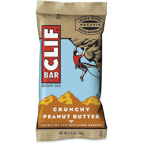 Clif Bar CBC50120 Crunchy Peanut Butter Energy Bar
