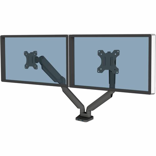 Fellowes FEL8042501 Mounting Arm For Monitor - 40 Lb Load Capacity - Black