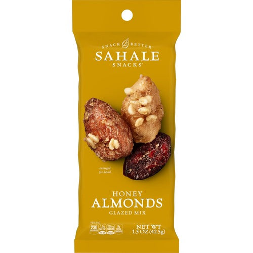 Sahale Snacks SMU00327 Honey Almonds Glazed Snack Mix