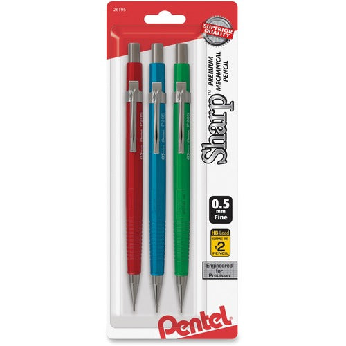 Pentel PENP205MBP3M1 Sharp Premium Mechanical Pencils