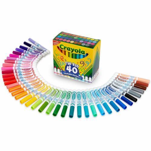 Crayola CYO587858 Ultra-Clean Washable Markers