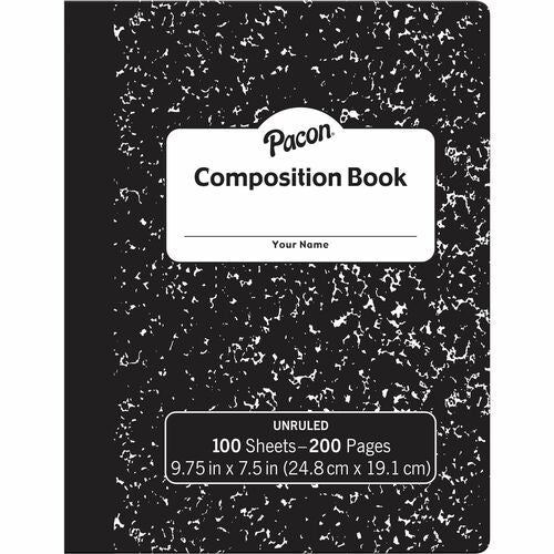 Pacon® PACMMK37145 Unruled Compositon Book