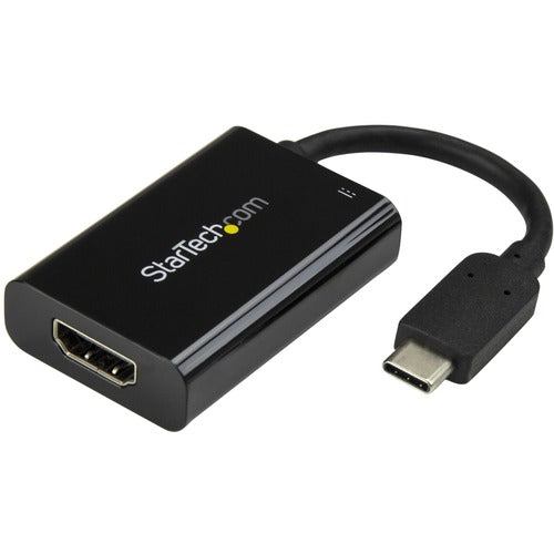 StarTech.com STCCDP2HDUCP USB-C to HDMI Video Adapter with USB Power Delivery - 4K 60Hz