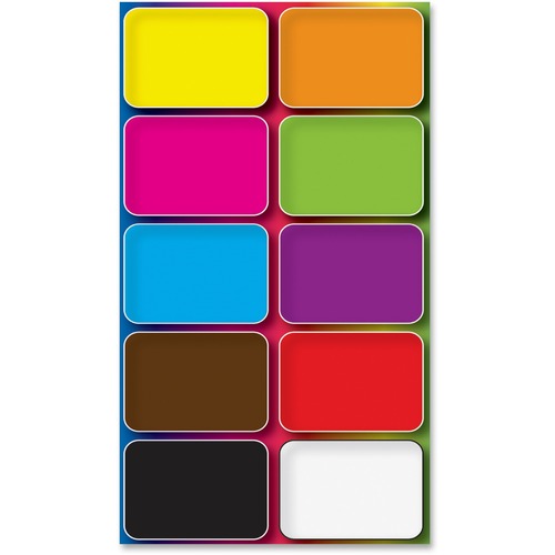 Ashley ASH78003 Colors Design Mini Whiteboard Eraser