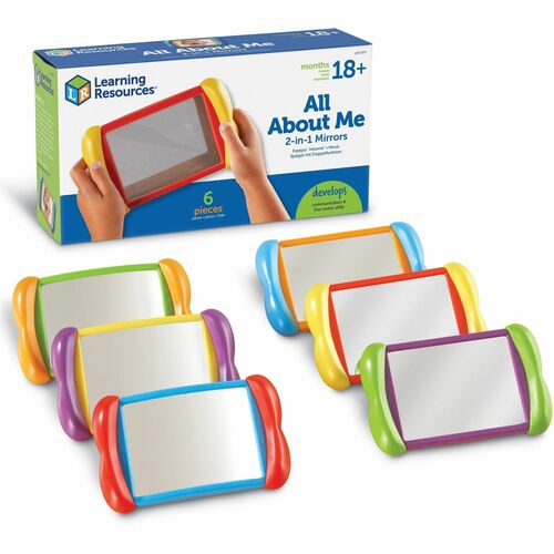 Learning Resources LRNLER3371 All About Me 2-in-1 Mirrors