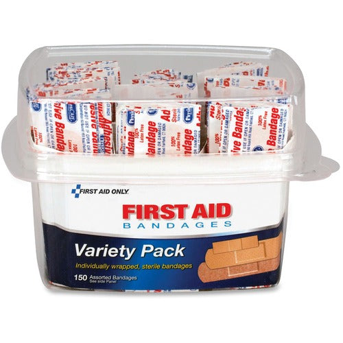 First Aid Only FAO90095 Assorted Bandage Box Kit