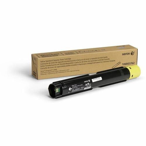 Xerox XER106R03762 Original Standard Yield Laser Toner Cartridge - Yellow - 1 Each