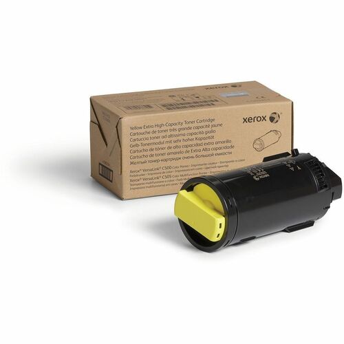 Xerox XER106R03868 Original Extra High Yield Laser Toner Cartridge - Yellow - 1 Each
