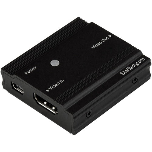 StarTech.com STCHDBOOST4K HDMI Signal Booster - HDMI Repeater Extender - 4K 60Hz