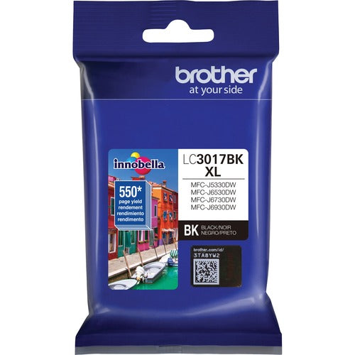 Brother BRTLC3017BK Innobella LC3017BK Original High Yield Inkjet Ink Cartridge - Black - 1 Each