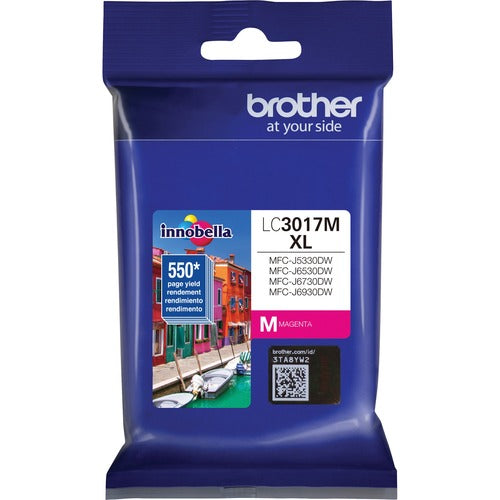 Brother BRTLC3017M Innobella LC3017M Original High Yield Inkjet Ink Cartridge - Magenta - 1 Each
