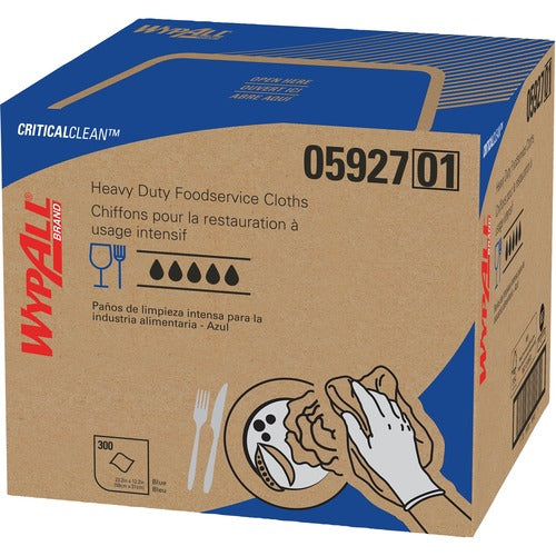 Wypall KCC05927 Critical Clean High Capacity Heavy Duty Foodservice Cloths
