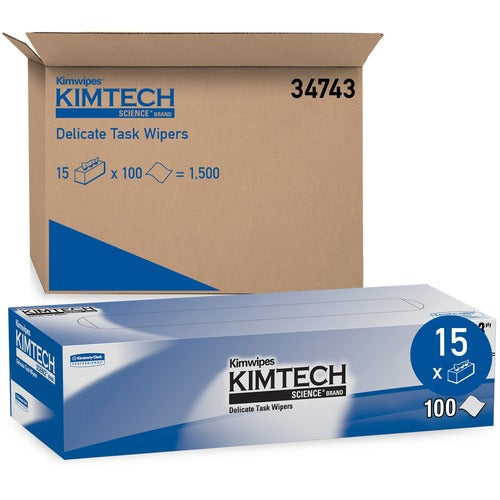 KIMTECH KCC34743CT Delicate Task Wipers - Pop-Up Box