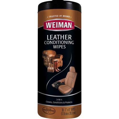 Weiman WMN91 Products Leather Wipes