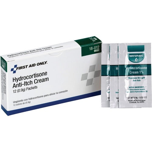 First Aid Only FAO18012 Hydrocortisone Cream