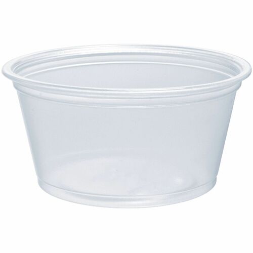 Dart DCC200PC 2 oz PP Plastic Portion Container - Contact Clear