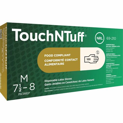 Ansell ANS69210M TouchNTuff Disposable Gloves