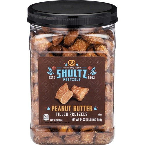Office Snax OFX3598 Peanut Butter Filled Pretzels