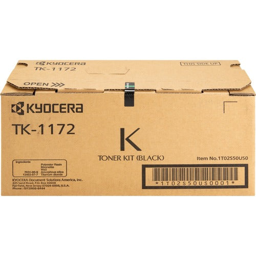 Kyocera KYOTK1172 TK-1172 Original Laser Toner Cartridge - Black - 1 Each
