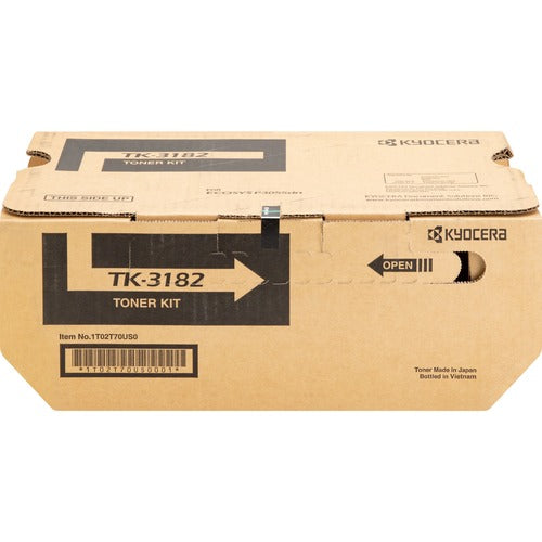Kyocera KYOTK3182 TK-3182 Original Laser Toner Cartridge - Black - 1 Each