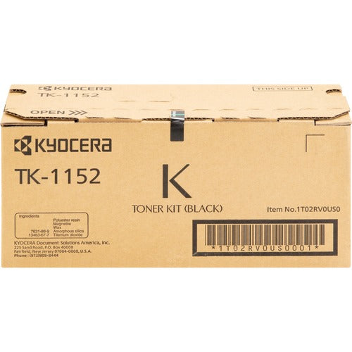 Kyocera KYOTK1152 TK-1152 Original Laser Toner Cartridge - Black - 1 Each