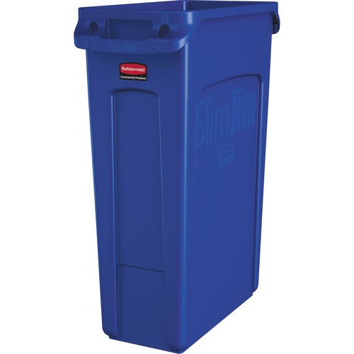 Rubbermaid Commercial RCP1956185 Slim Jim 23-Gallon Vented Waste Container
