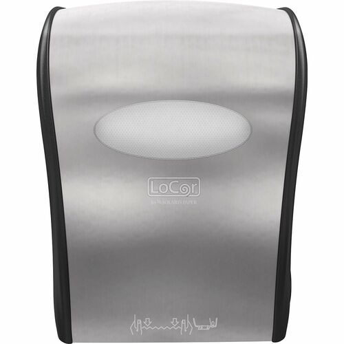 LoCor SOLD68004 Wall-Mount Mechanical Paper Towel Dispenser, Stainless