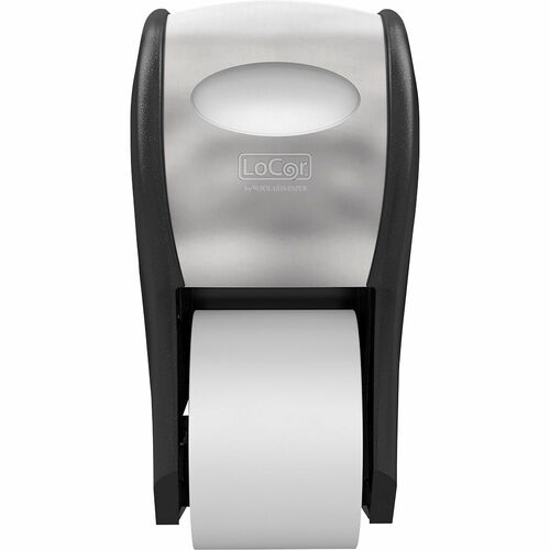 LoCor SOLD67011 Top-Down Wall-Mount Bath Tissue Dispenser, Stainless