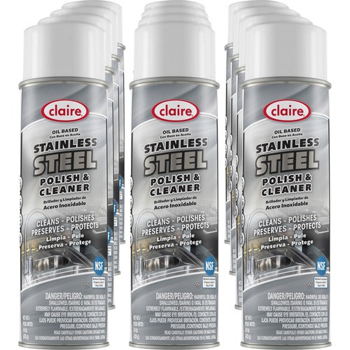 Claire CGCCL841 Stainless Steel Polish and Cleaner